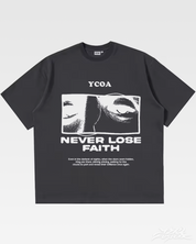 "Never Lose Faith" Y2K Shirt