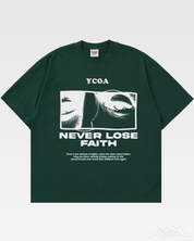 "Never Lose Faith" Y2K Shirt