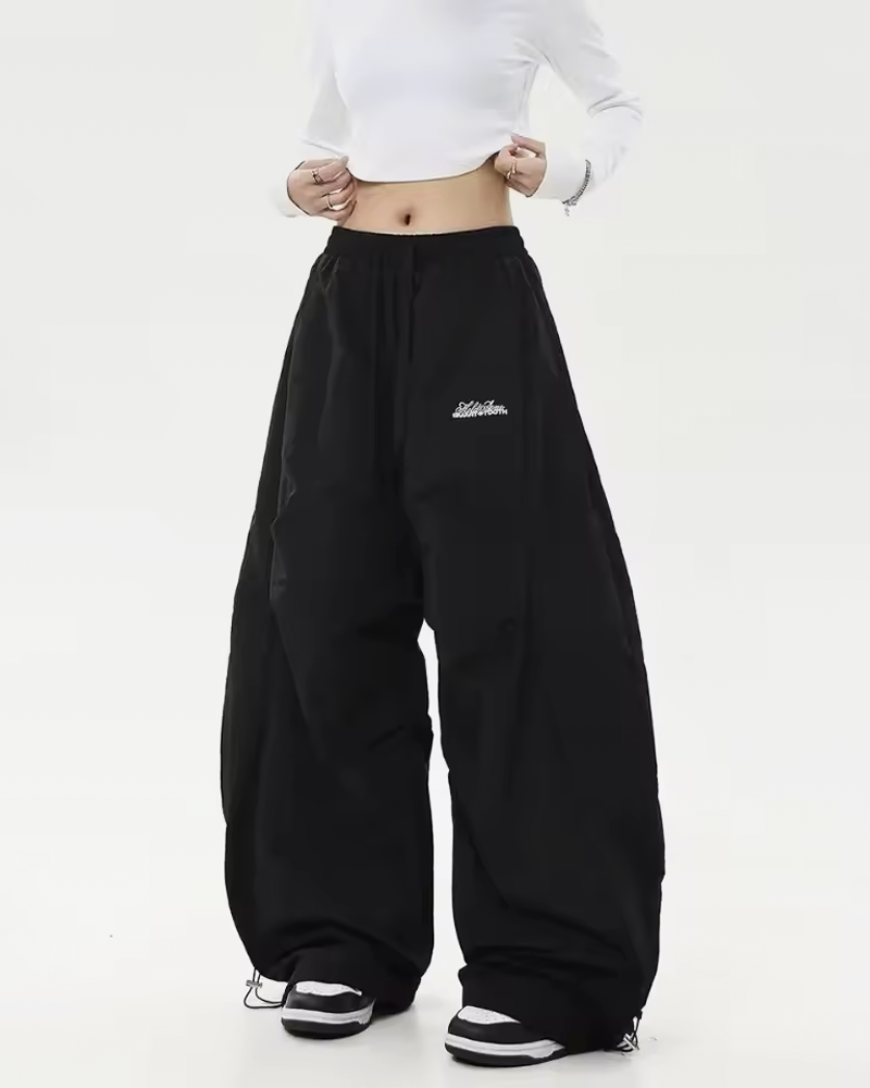 Pantalon parachute oversize​