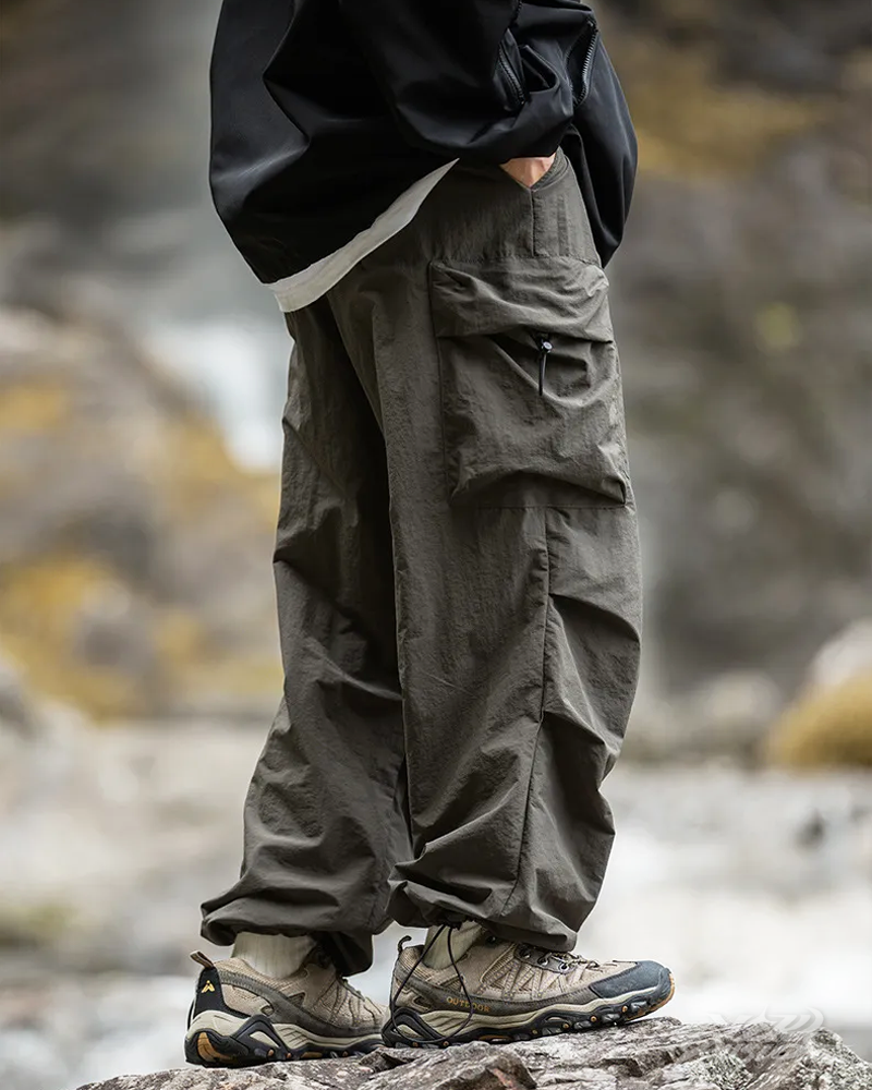 Parachute Cargo Pants Mens