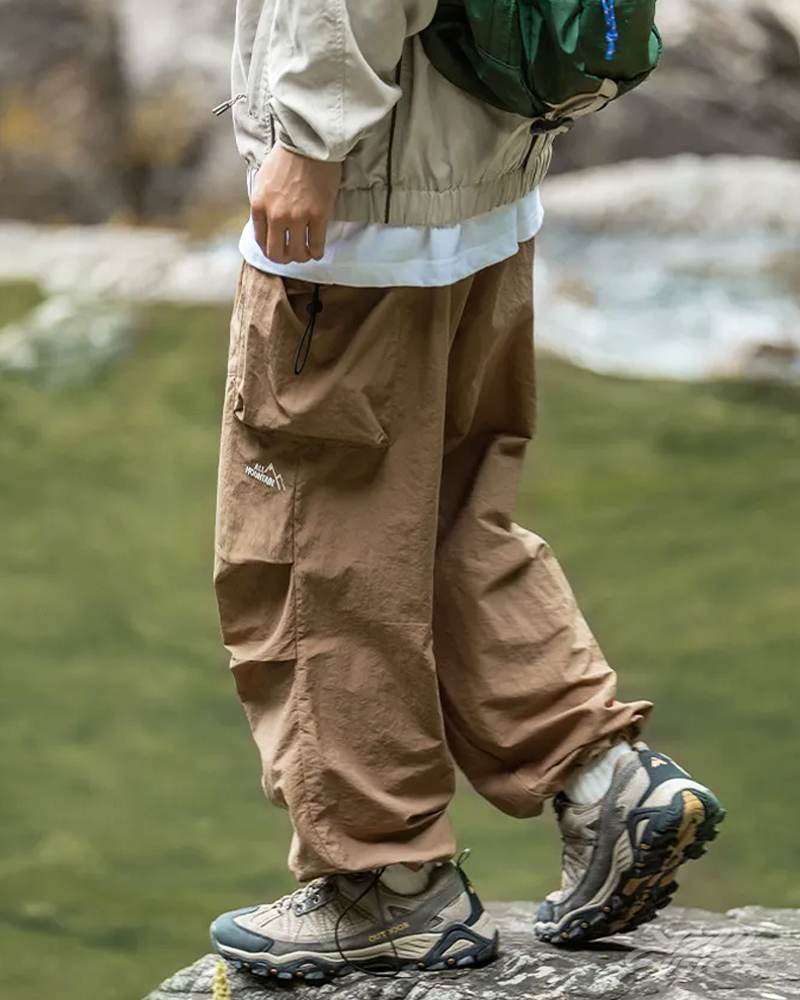 Parachute Cargo Pants Mens