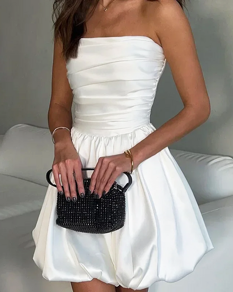 White Bubble Dress