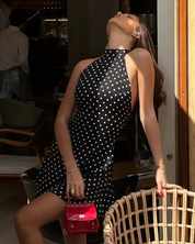 Kleid mit Polka Dots​