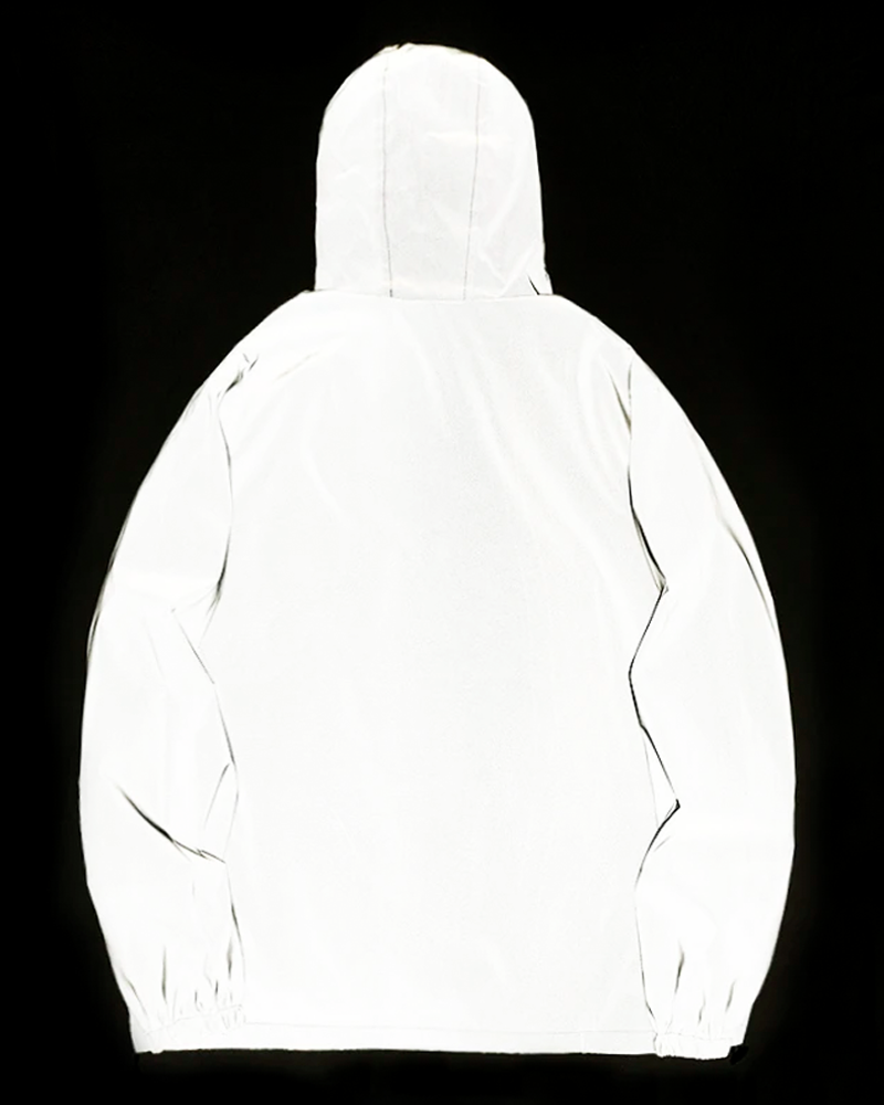 Veste grise réfléchissante