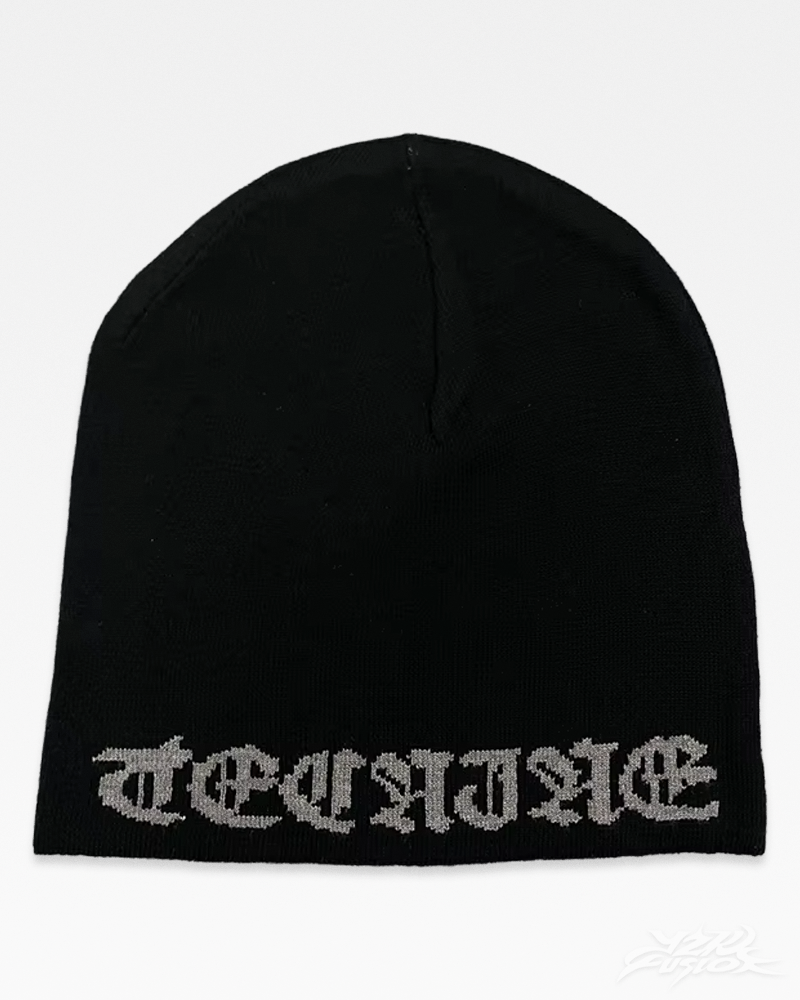 Beanie Y2K z cyrkoniami
