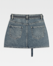 Jeansrock mit Glitzer​