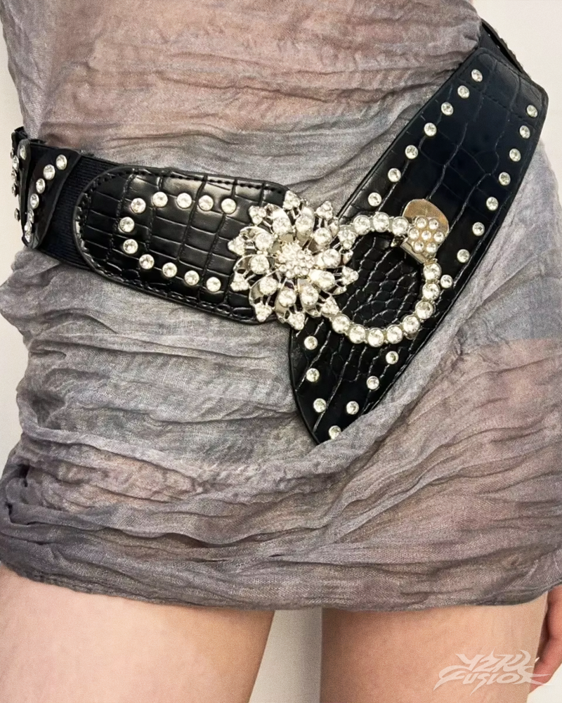 Strass-Taillengürtel