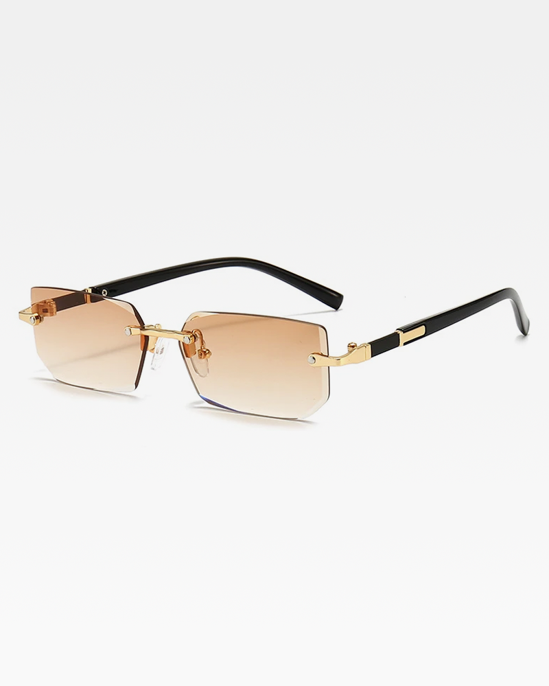 Lunettes de soleil homme rectangle​