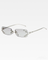 Rimless Rectangle Sunglasses Y2K