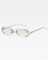 Rimless Rectangle Sunglasses Y2K