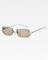 Rimless Rectangle Sunglasses Y2K