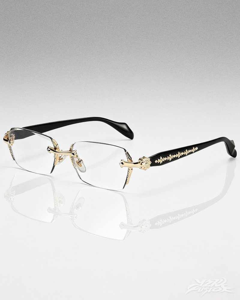 Rimless Sunglasses Y2K