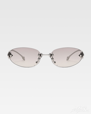 Lunettes de soleil sans monture Y2K