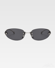 Lunettes de soleil sans monture Y2K