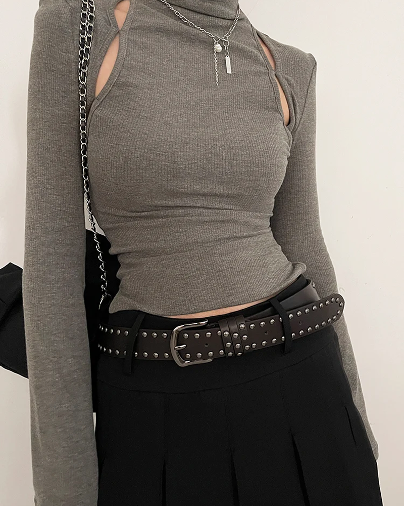 Ceinture cloutée