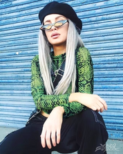 Top imprimé serpent