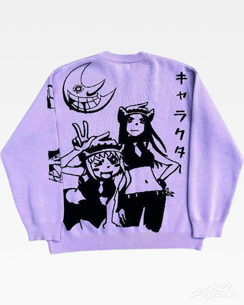 Soul Eater Y2K Sweater