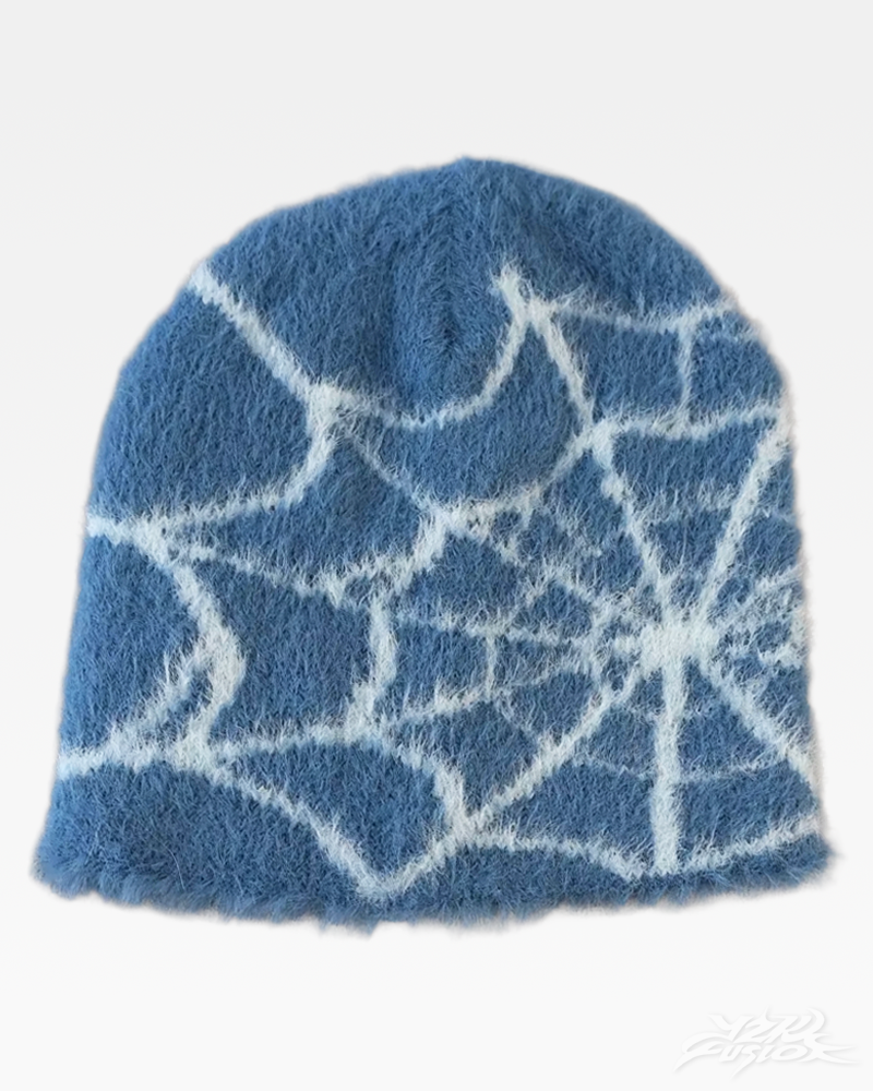 Spider Web Beanie Y2K