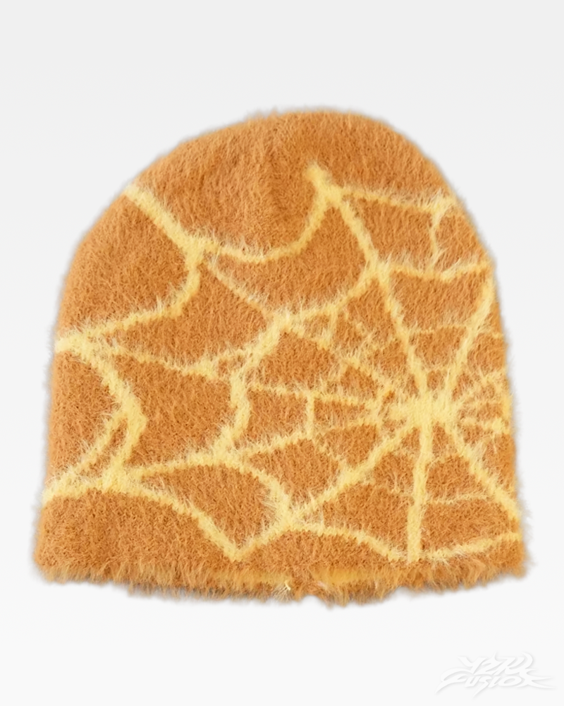 Spider Web Beanie Y2K