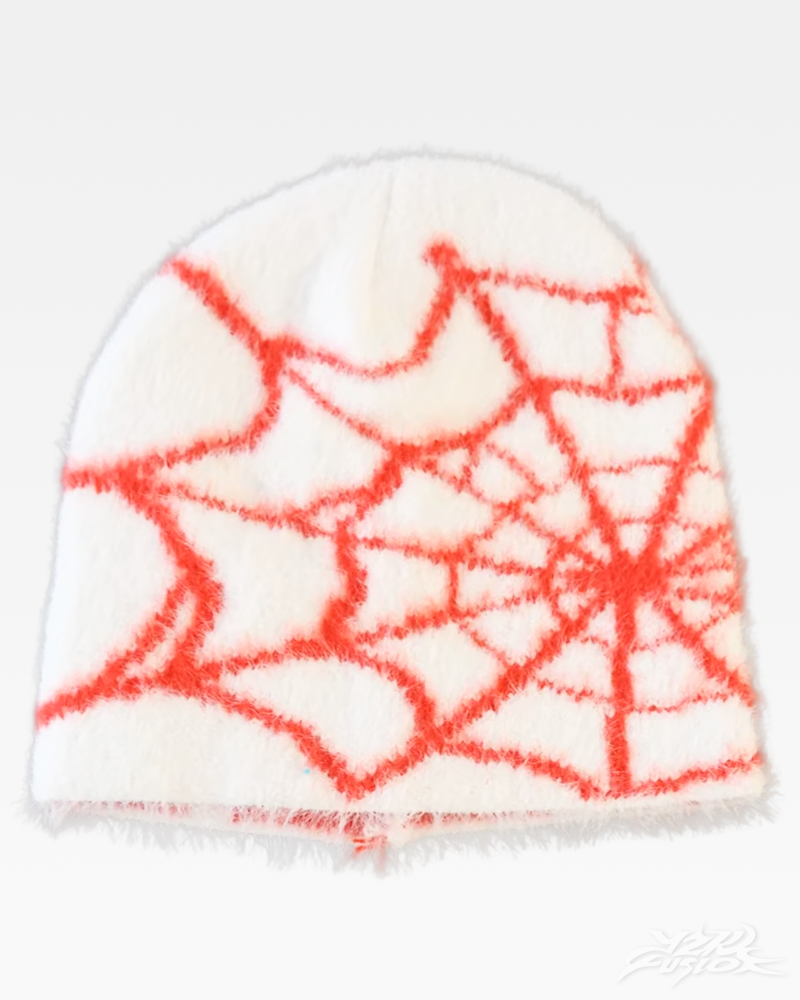 Spider Web Beanie Y2K
