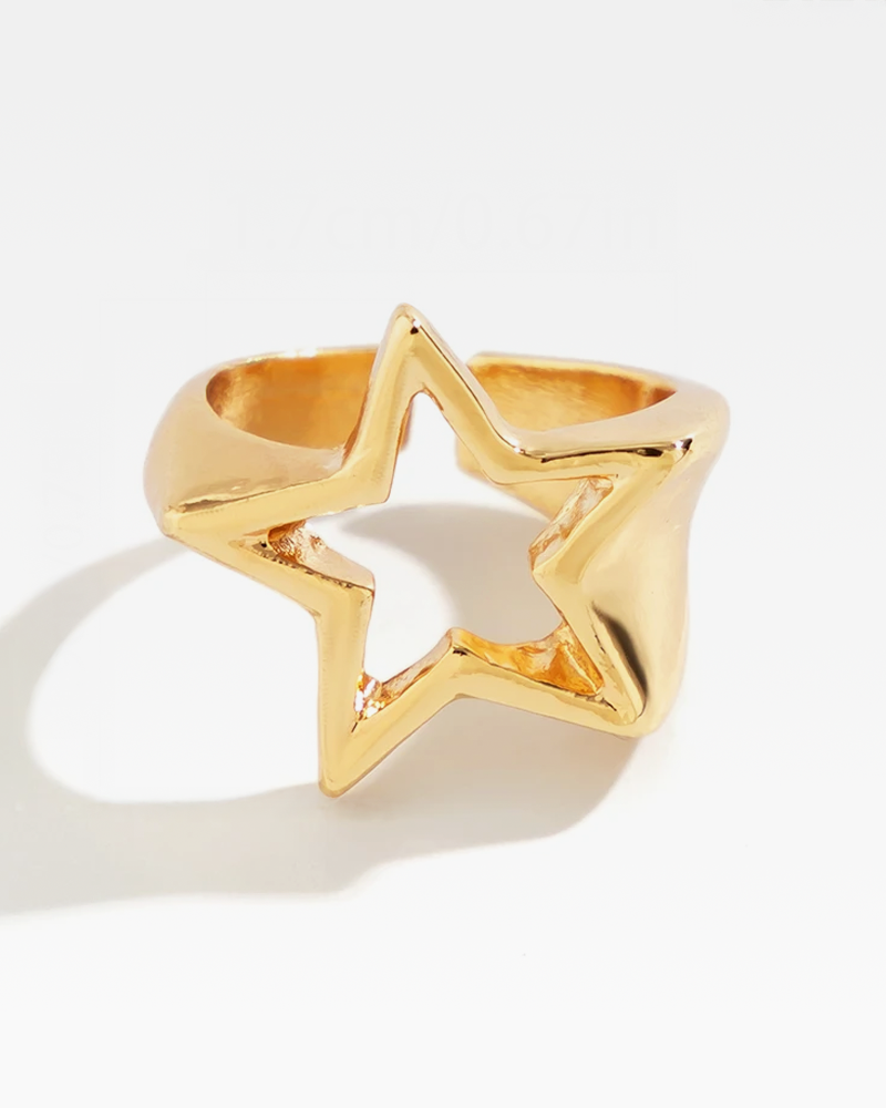 Bague étoile