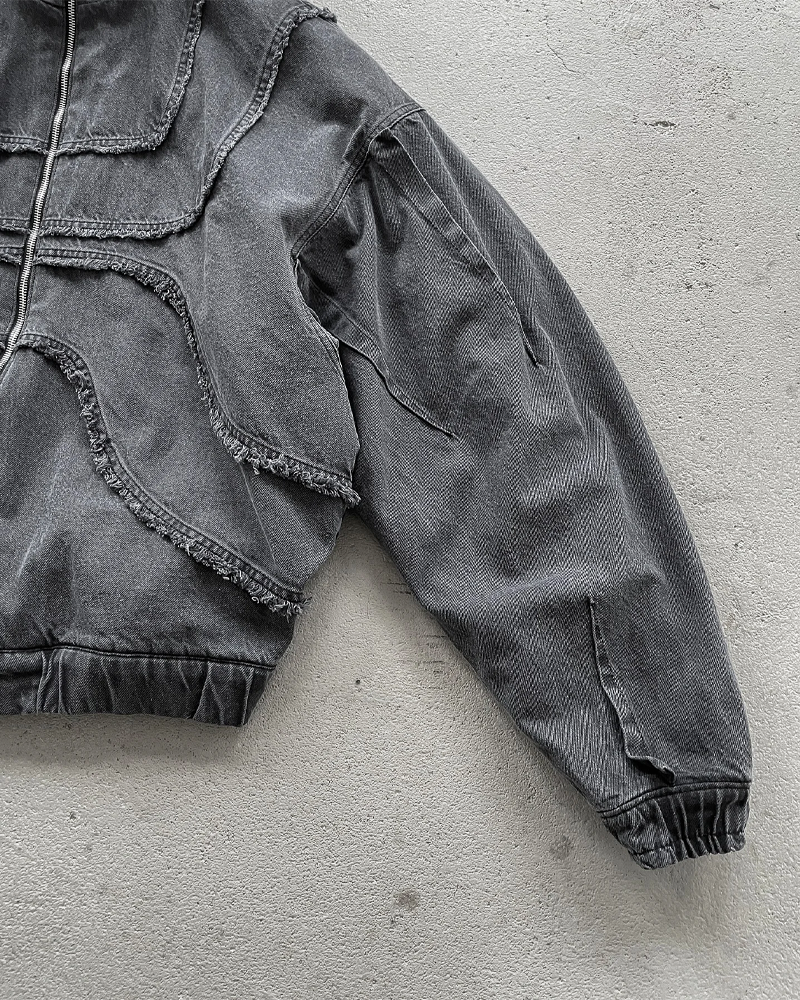 Veste en jean techwear