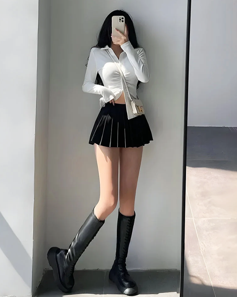 Jupe tennis plissée