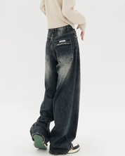 Jeansy baggy damskie