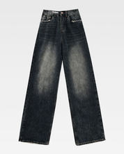 Jeansy baggy damskie
