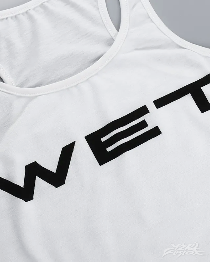 Wet tank top