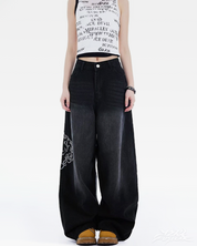 Jean baggy Y2K femme