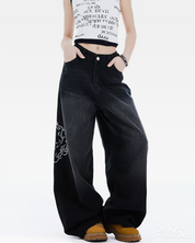 Jean baggy Y2K femme