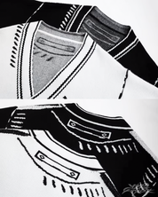 Womens Graphic Cardigan