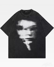 Y2K Blurry Face Shirt