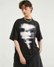 Y2K Blurry Face Shirt
