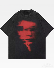 Y2K Blurry Face Shirt