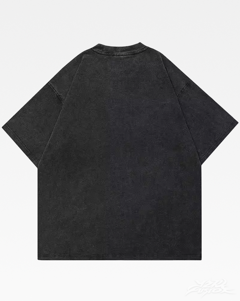 Y2K Blurry Letters Shirt