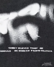 Y2K Blurry Letters Shirt