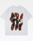 Y2K Verschwommene Silhouetten T-Shirt