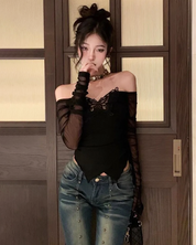 Y2K Butterfly Top