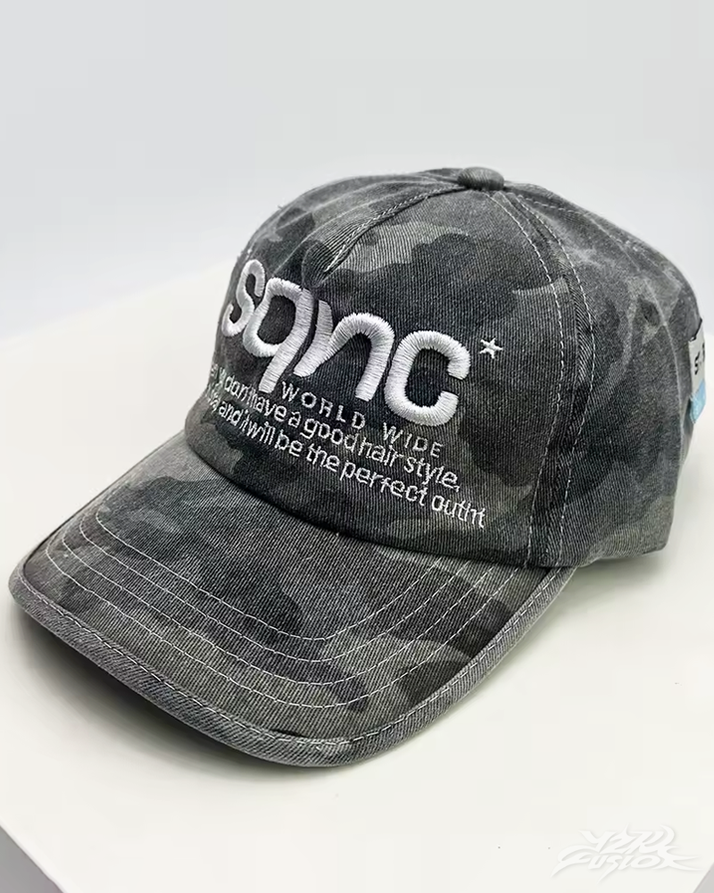 Y2K Camo Cap