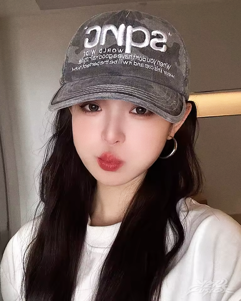 Y2K Camo Cap