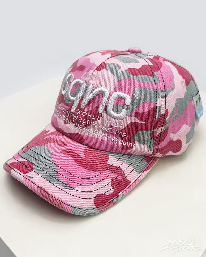 Y2K Camo Cap