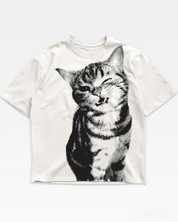Y2K Cat Graphic Tee