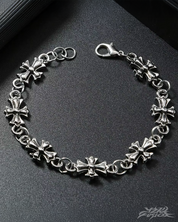 Bracelet croix Y2K