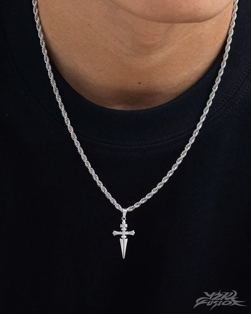 Collana pugnale Y2K