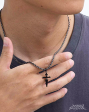 Collana pugnale Y2K
