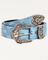 Cintura western in denim Y2K