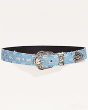 Cintura western in denim Y2K