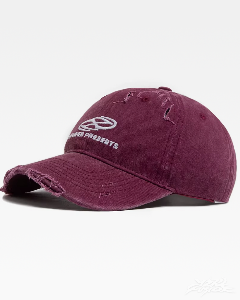 Casquette effet usé Y2K